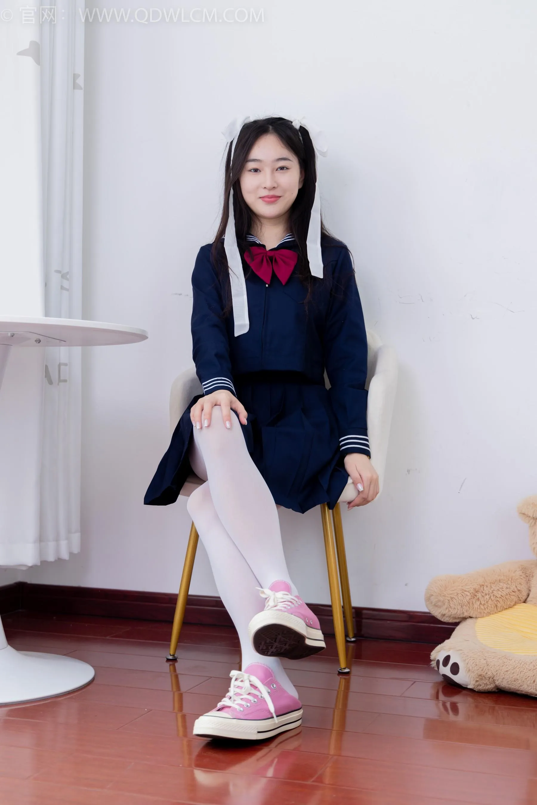 物恋传媒 NO.1544 美兔-学院少女 [151P]插图4